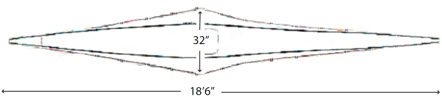 C1 Racing Canoe Diagram