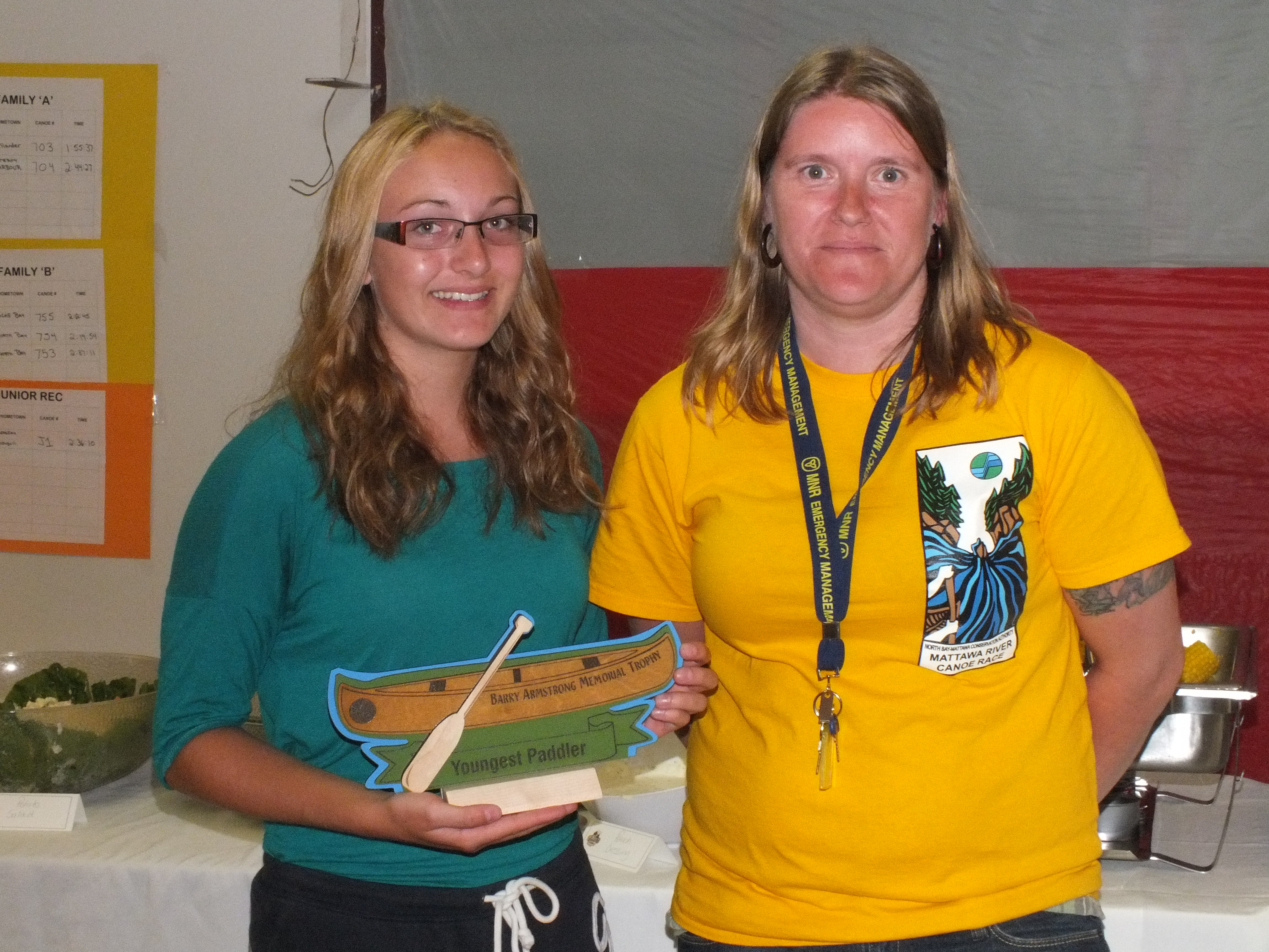 Youngest paddler, Elizabeth Edington 2013.JPG