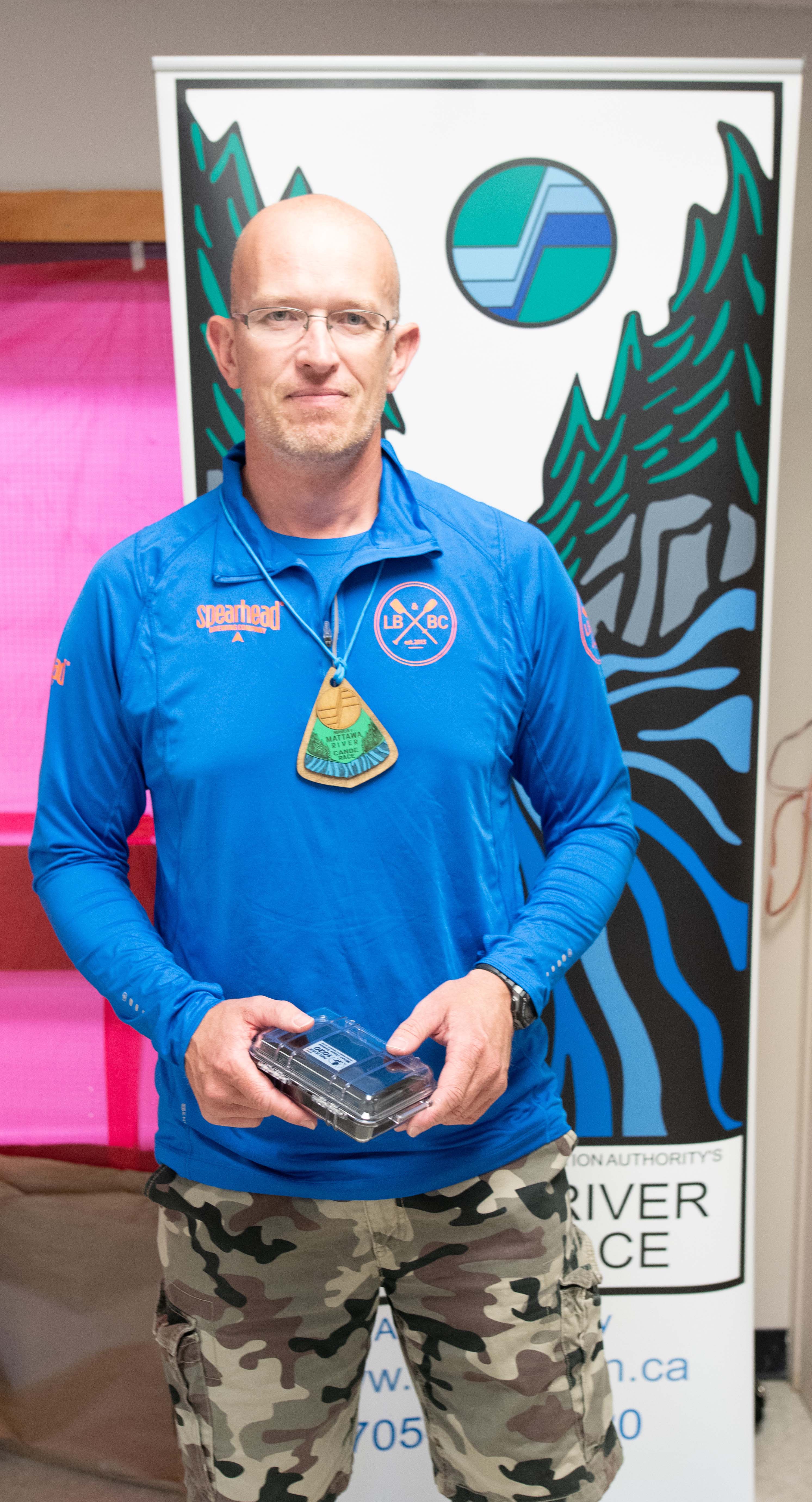 AJ Venter - 2nd place Kayak